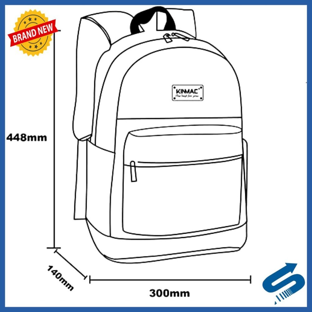 Bohemian Laptop Backpack Massage Straps USB Charging Travel Outdoor - Picture 3 of 6